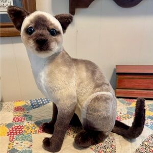 Stefan the Siamese Cat plush toy by Tiger Tales Toys